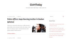Desktop Screenshot of gist4today.com