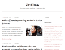 Tablet Screenshot of gist4today.com